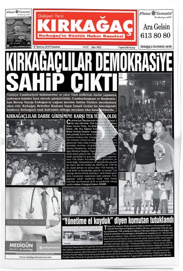 Manşet görseli: Gelişen Yeni Kırkağaç